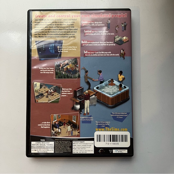 The Sims, original CD-ROM PC video game - Picture 2 of 6
